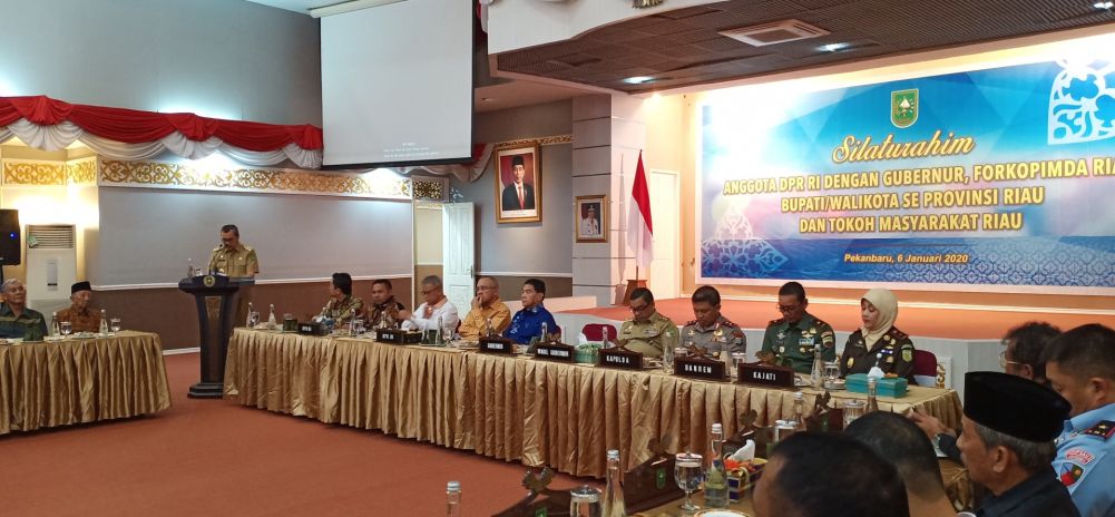 Syamsuar Silaturahmi Bersama Anggota DPR RI Dapil Riau