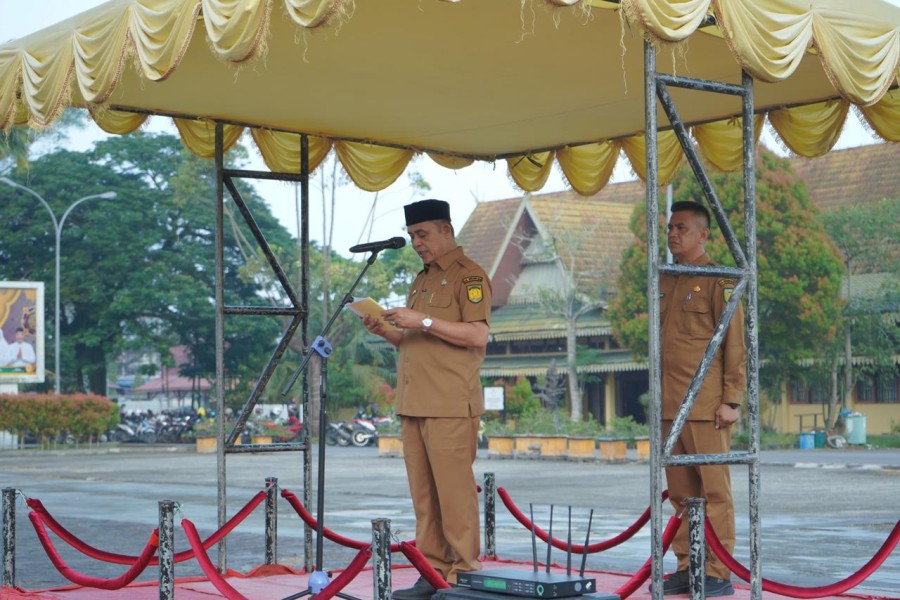 Usai Libur Lebaran, Bupati Herman Tegaskan Disiplin dan Kualitas Pelayanan ASN Inhil