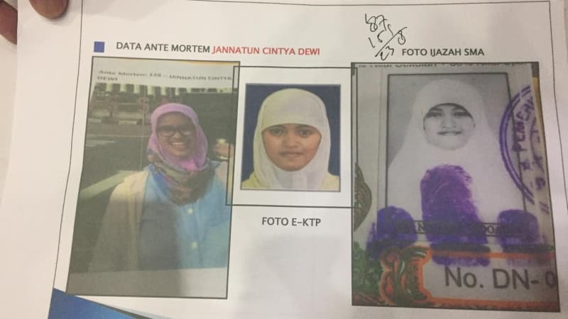 Jannatun Cintya Dewi, Korban Lion Air JT-610 yang Pertama Teridentifikasi
