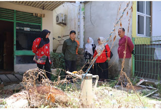 Kadiskes Inhil Dampingi Pj Bupati Sidak Puskesmas