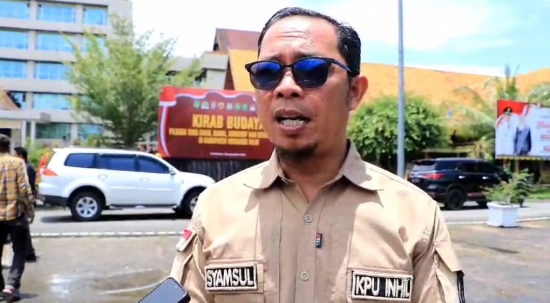 Ketua KPU : Paslon Pilkada Inhil Hanya Boleh Berkampanye Wilayah Yang Ditetapkan