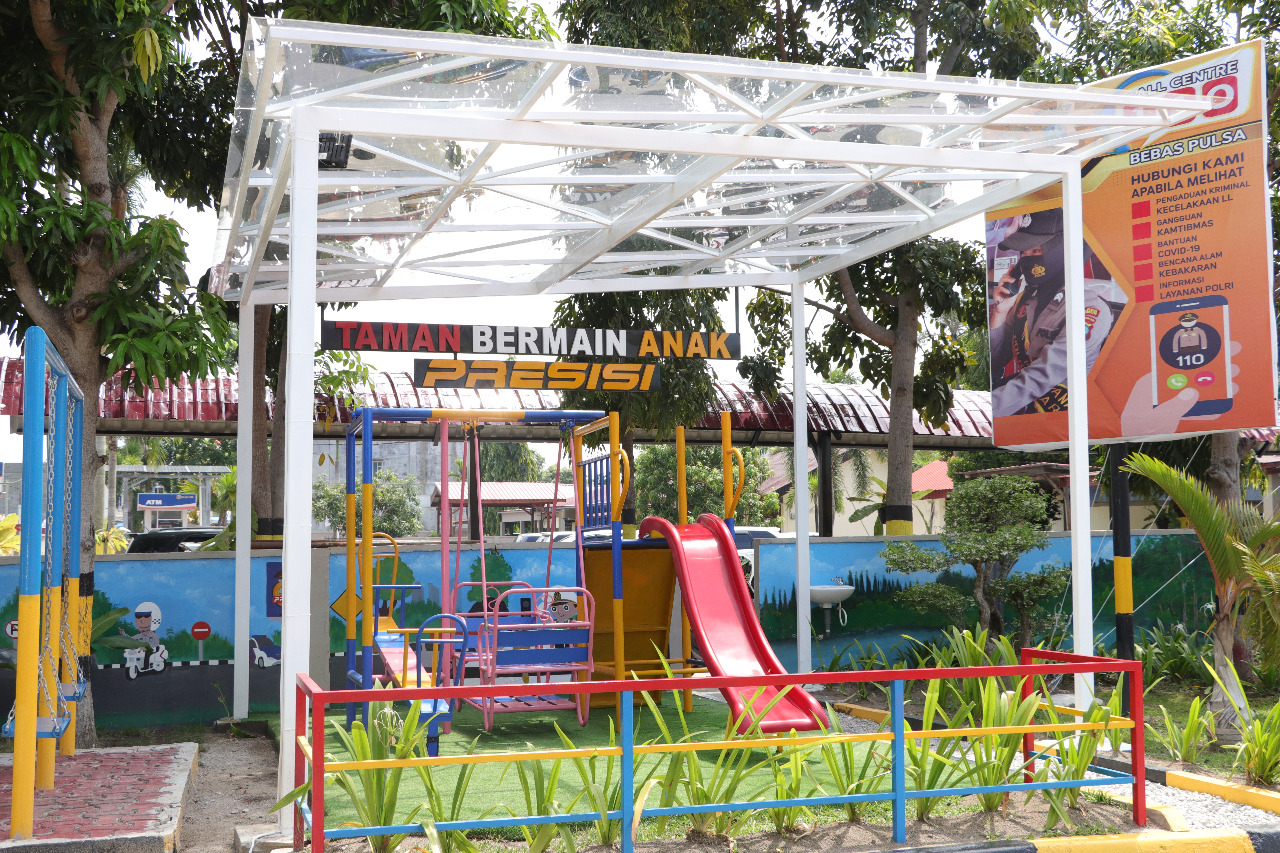 Tingkatkan Pelayanan Publik, Polres Karimun Siapkan Taman Bermain Anak Presisi