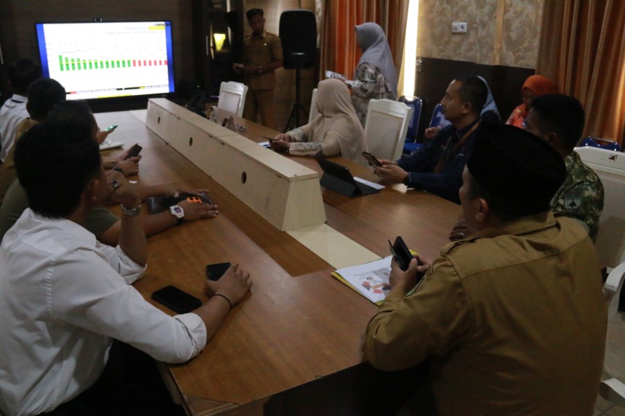 Pemkab Indragiri Hilir ikuti rakor pengendalian inflasi daerah tahun 2026