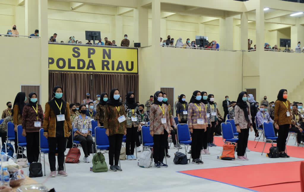 Panda Riau: 292 Dinyatakan Lulus Bintara Polri