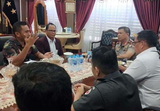 Bahas Pengamanan Pilkada Serentak 9 Daerah, Bawaslu Datangi Mapolda Riau