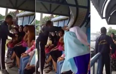 Polisi Tangkap Pria yang Pukuli Wanita Indonesia di Halte Bus