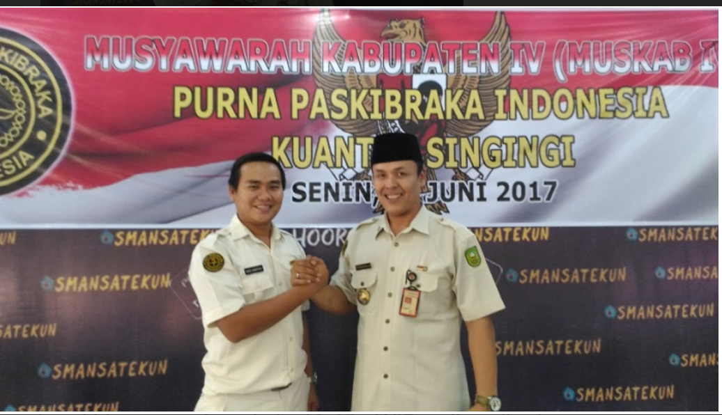 Rino Harpani Pimpin Purna Paskibraka Indonesia Kuansing