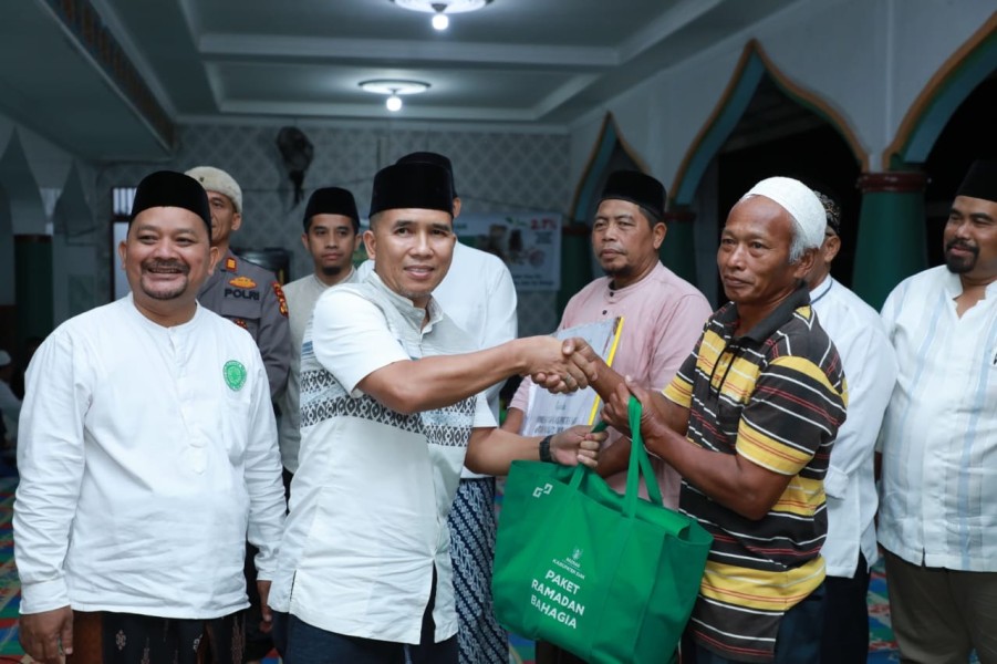 Safari Ramadan terakhir, Kadis Kominfo Siak Ajak Masyarakat Doakan PSU berjalan Lancar dan Aman