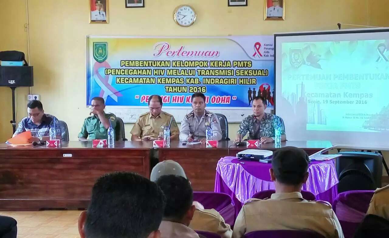 KPA Inhil Bentuk Kokja PMTS Kecamatan