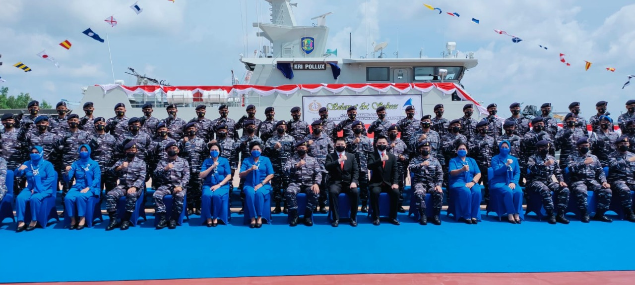 Wihh! KRI POLLUX-935 Resmi Perkuat Jajaran TNI AL