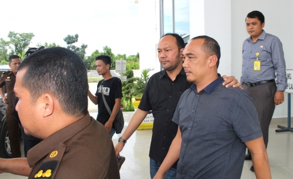 Kejari Rohil Tahan Empat Tersangka Korupsi Waterboom