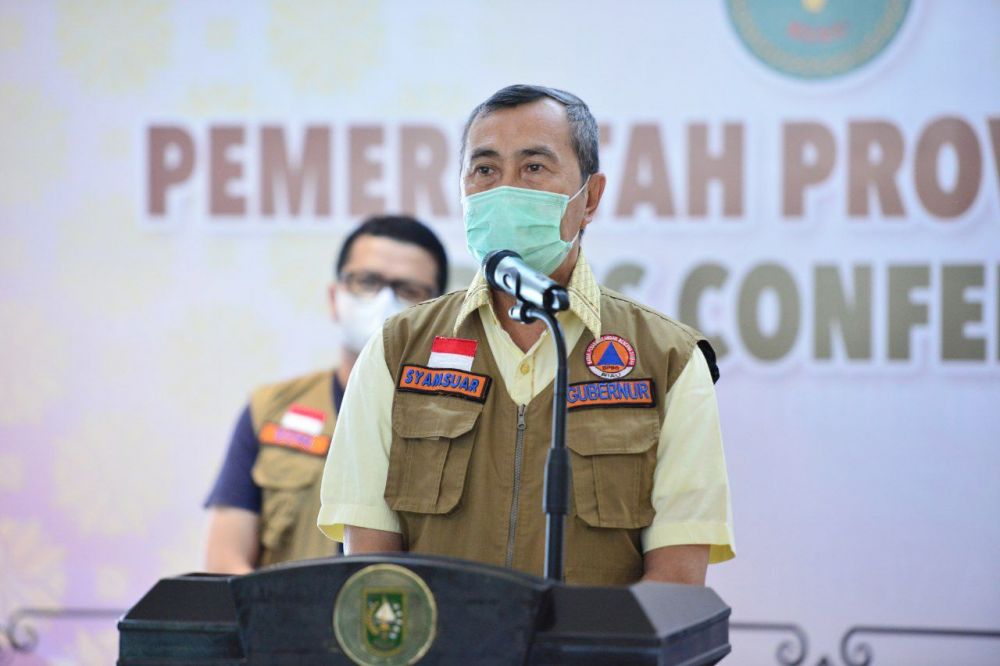 Syamsuar Riau Minta Bupati/Wali Kota Cek Ketersediaan Stok Obat dan Oksigen