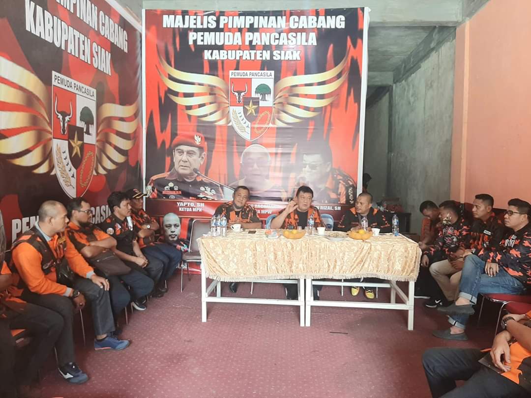 Ketua Carateker MPC PP Kabupaten Siak Bersilaturahmi ke Pengurus PAC