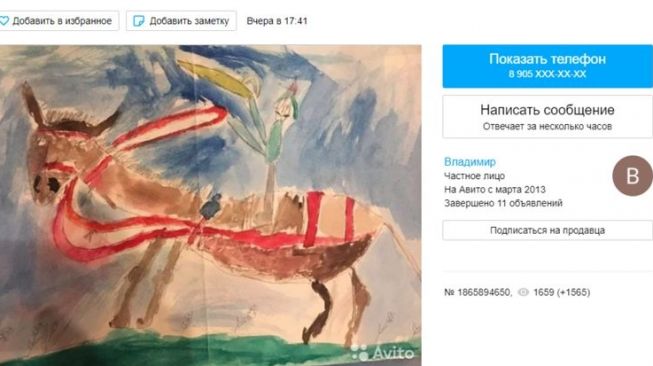 Lukisan Kuda Bikinan Bocah 6 Tahun Ini Dijual Rp 31 Miliar, Minat?