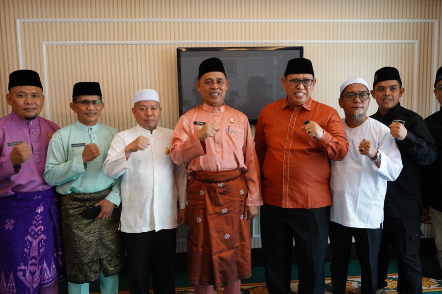 Bahas Empat Isu Strategis Daerah! Bupati Inhil H Herman Terima Kunjungan Anggota DPD RI Dapil Riau