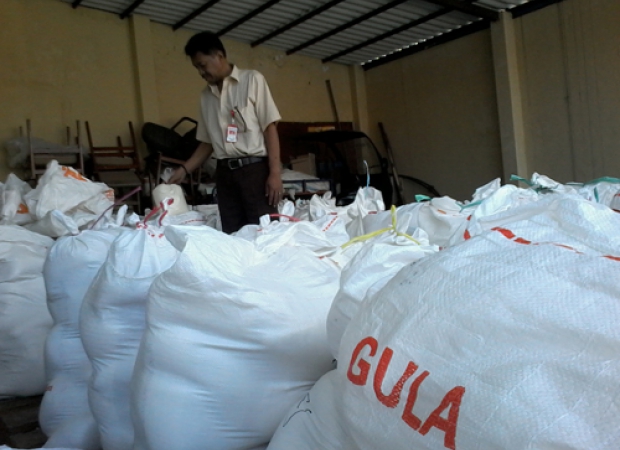 Bulog Riau Terima 50 Ton Gula Pasir