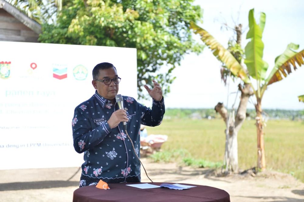 Wagubri Edy Natar Nasution Ajak Poktan di Riau Tingkatkan Inovasi Pertanian