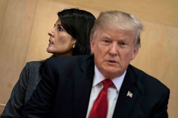 Trump Dikabarkan Selingkuh dengan Nikki Haley