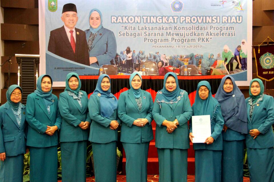 TP PKK Inhil Ikuti Rokan PKK Tingkat Provinsi