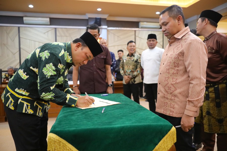 Rakor bersama Gubernur Riau, Wabup Husni Sampai Sejumlah Usulan Pembangunan