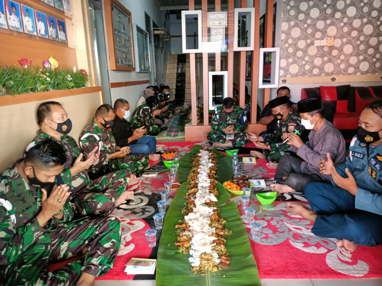 Doa Bersama Dalam Rangka HUT Pomal ke-75 Tahun 2021