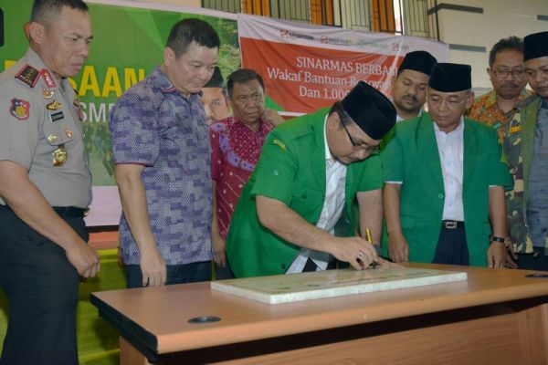 Sinar Mas dan GP Ansor Renovasi Masjid di Riau