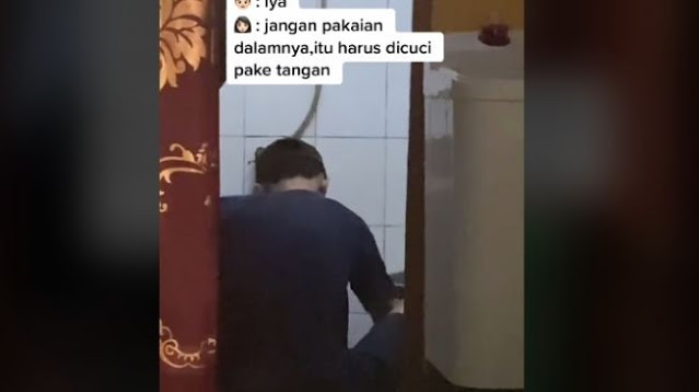 Pemuda Cucikan Pakaian Dalam Kakak Perempuan, Tuai Perdebatan