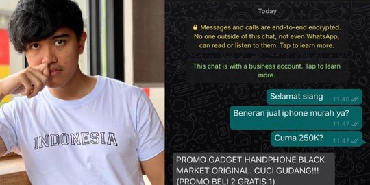 Kaesang Kerjai Sejumlah Penipu Berkodok OL-Shop