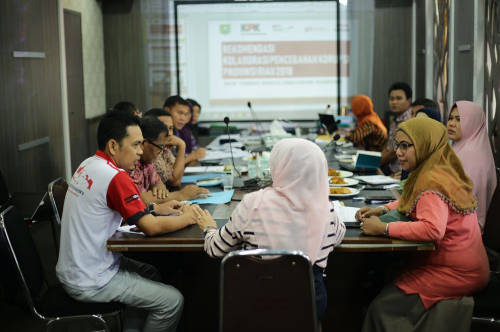 Korsupgah KPK Gelar Rapat Rekomendasi Kolaborasi Pencegahan Korupsi di Provinsi Riau
