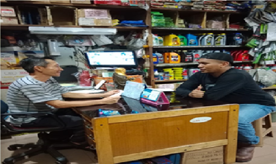 Mengantisipasi Curanmor Roda Dua, Sat Intelkam Polres Inhil Lakukan Kerjasama dengan Pemilik Bengkel