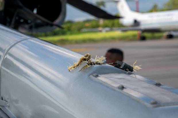 Helikopter Pembawa Presiden Kolombia Dihujani Peluru