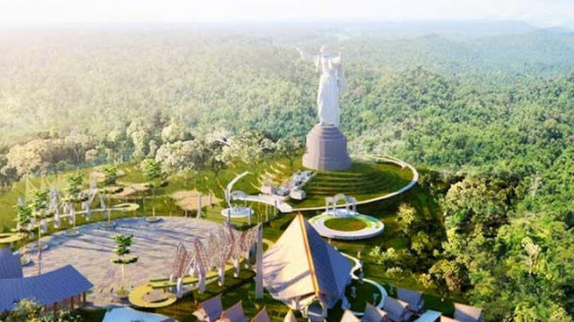 Sebentar Lagi Indonesia Punya Patung Yesus Tertinggi di Dunia