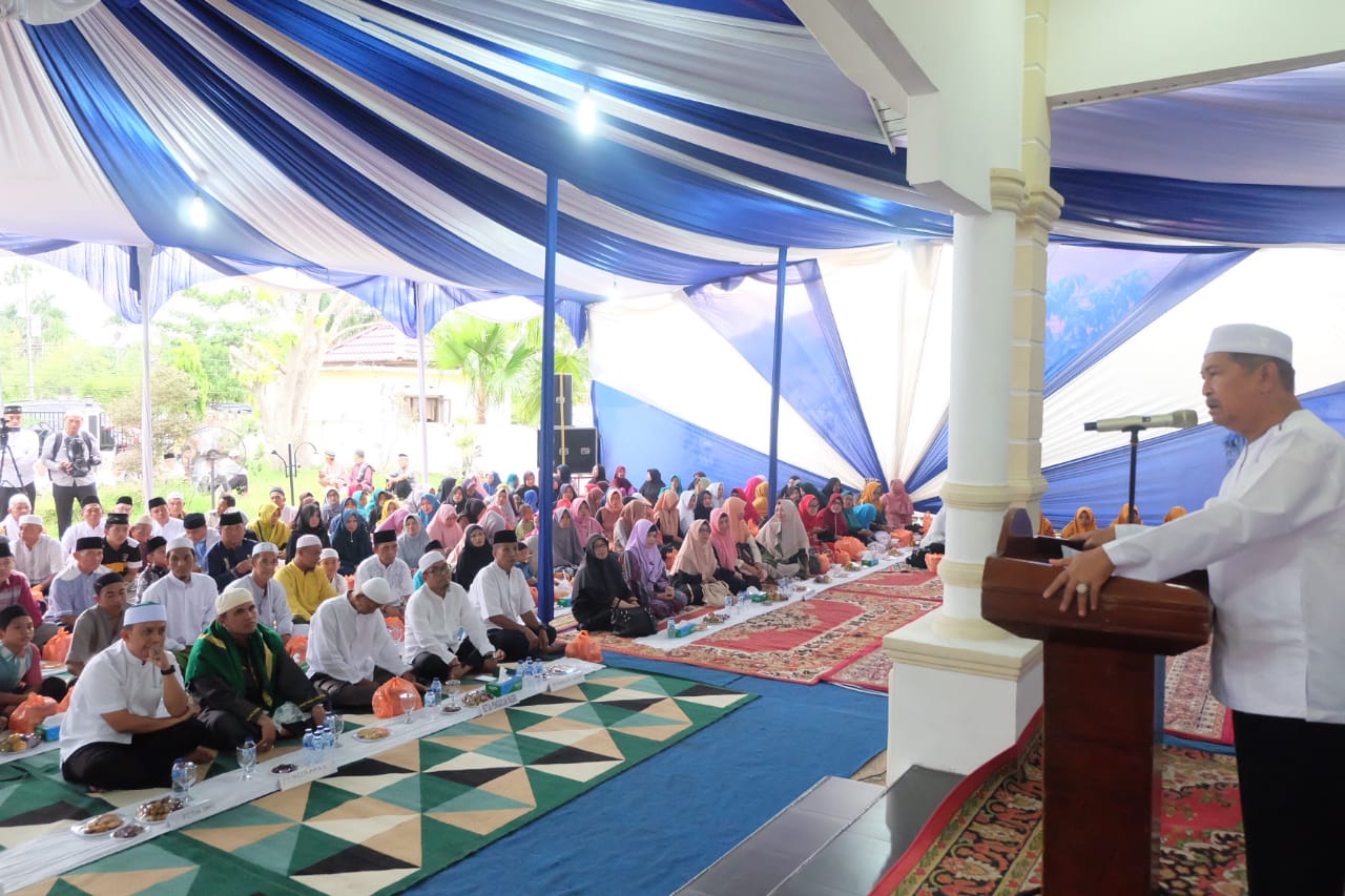Wabup Syamsuddin Uti Taja Syukuran dan Buka Puasa Bersama di Kediaman Dinas