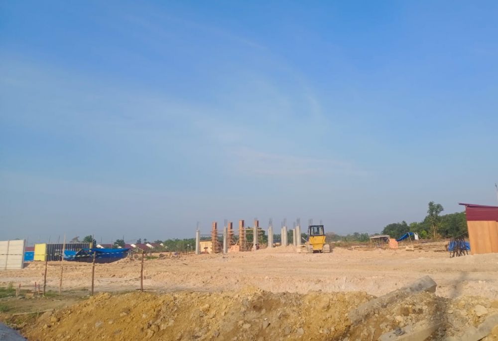 Dinas PUPR-PKPP Riau Bangun Kantor UPT Peralatan di Kubang