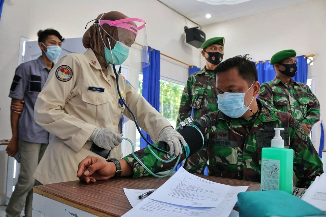 Peringati Ke-75 Hari TNI AU, Lanud RHF Tanjungpinang Gelar Donor Darah