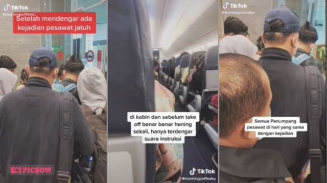 Suasana Penumpang Pesawat Usai Tahu Kecelakaan Sriwijaya Air SJ182