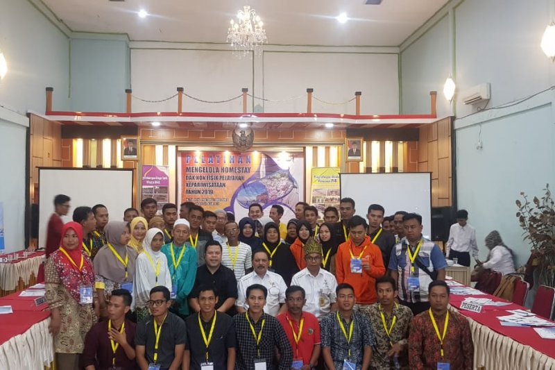 Dukung Pariwisata Inhil, Disparporabud Gelar Pelatihan Manajemen Homestay