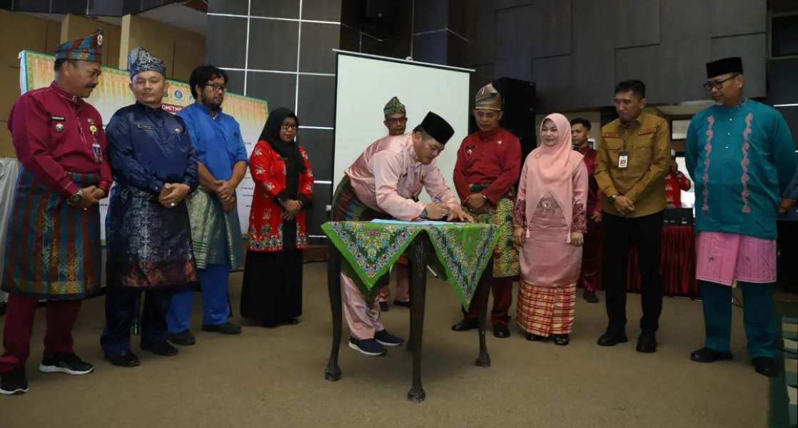 Kadiskes Inhil Hadiri Pembukaaan Pertemuan Advokasi Percepatan Penyelenggaraan Kab/Kota Sehat