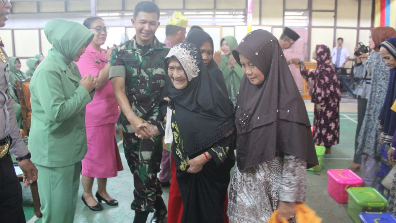 Sambangi Koramil 03 Tempuling, Ini Pesan Dandim
