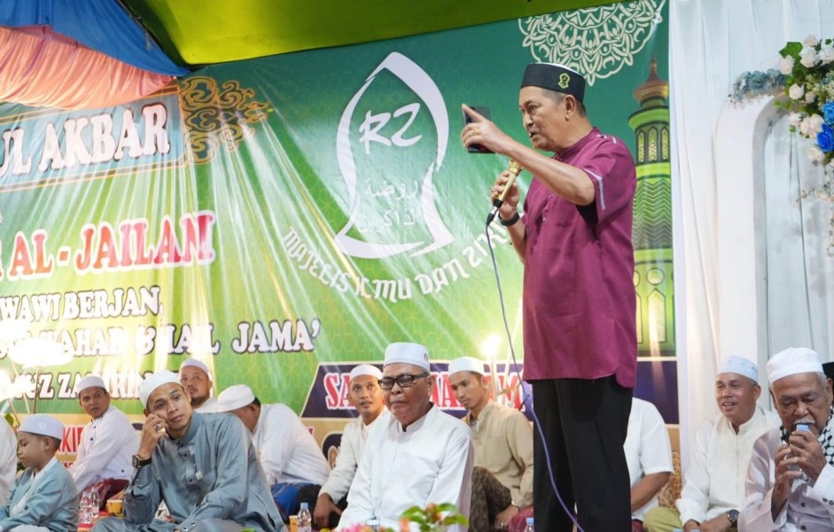Wabup H Syamsuddin Uti Hadiri Haul Akbar Syekh Abdul Qodir Al-Jailani