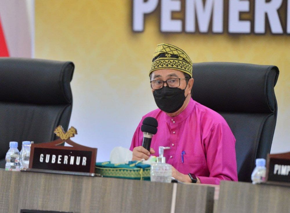 Gubri Syamsuar Pimpin Rapat Terkait Pembangunan Rumah Oksigen Gotong Royong