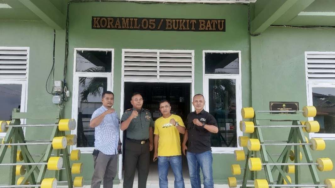 JMSI Siak Silaturahmi Dengan Danramil 05 Bukit Batu Kodim 0303 Bengkalis