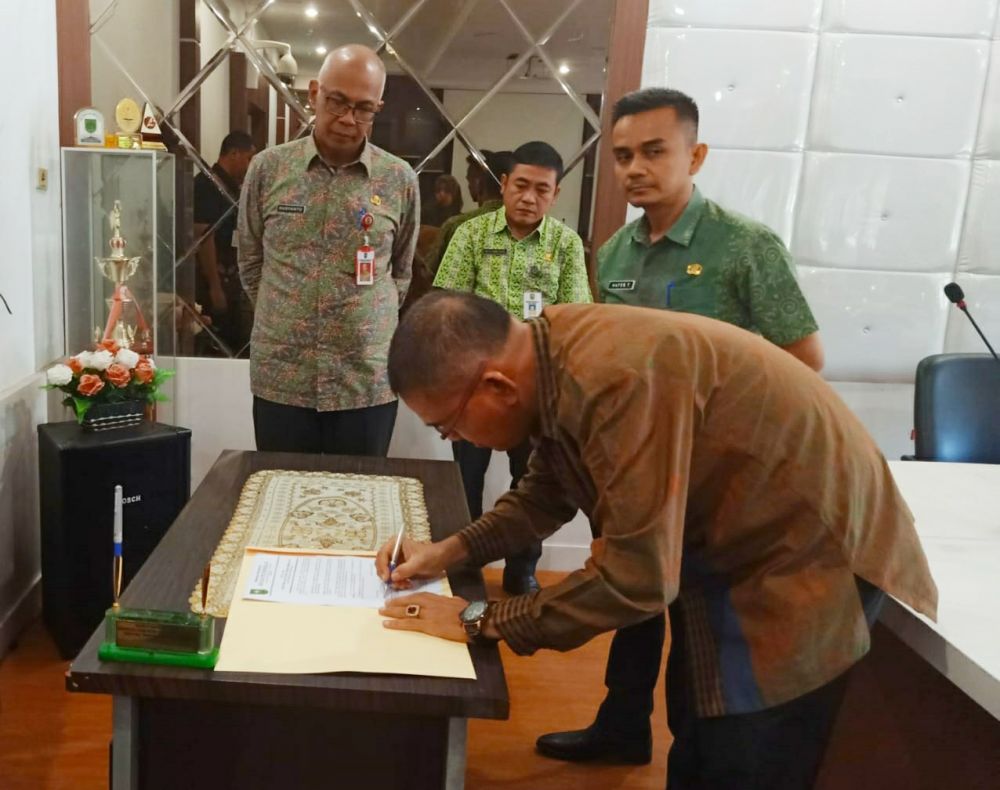 Saksikan Sertijab Pejabat Dilingkungan Disdik Riau, ini Pesan Rudyanto