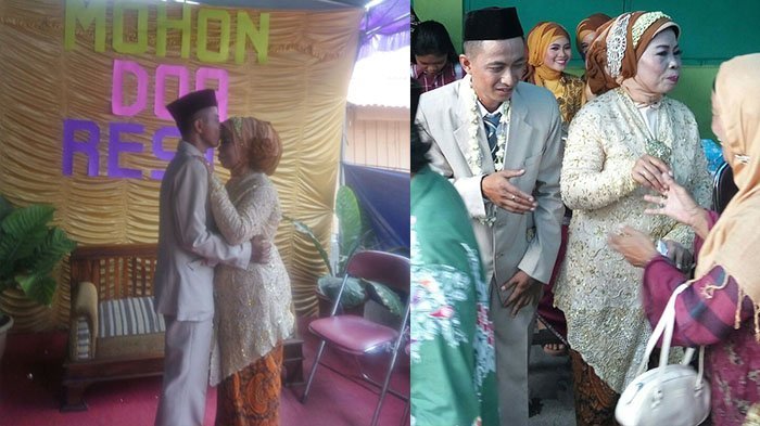 SAH! Lajang 28 Tahun Ini Nikahi Janda Dua Anak Umur 43 Tahun