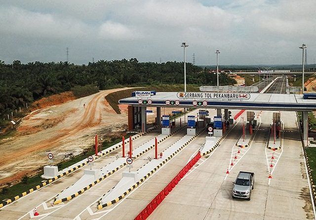 Pintu Tol Pekanbaru-Dumai Seksi I Ditutup Sore Ini