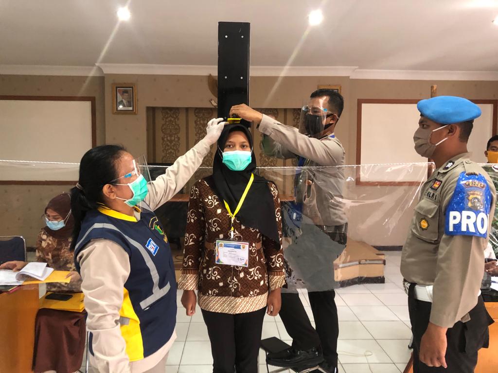 Polres Siak Laksanakan Rekmin Awal Calon Siswa Bintara Polri TA 2020 Polda Riau