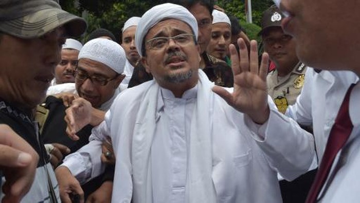 Lima Tersangka Lain Minta Ikut Ditahan Bersama Habib Rizieq