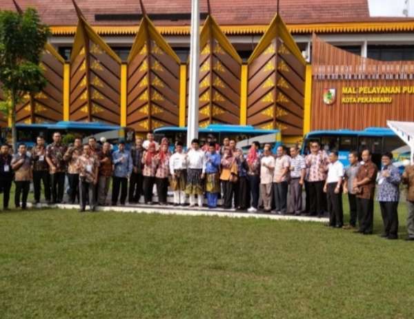 Kepala Bapenda se-Indonesia Puji Sistem Pembayaran Pajak di MPP Pekanbaru