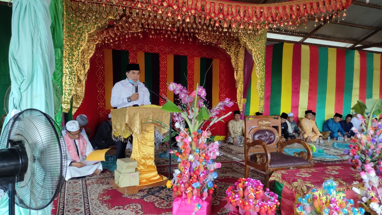 Ketua DPRD Inhil Hadiri Peringatan Isra Mi'raj di Kecamatan Mandah
