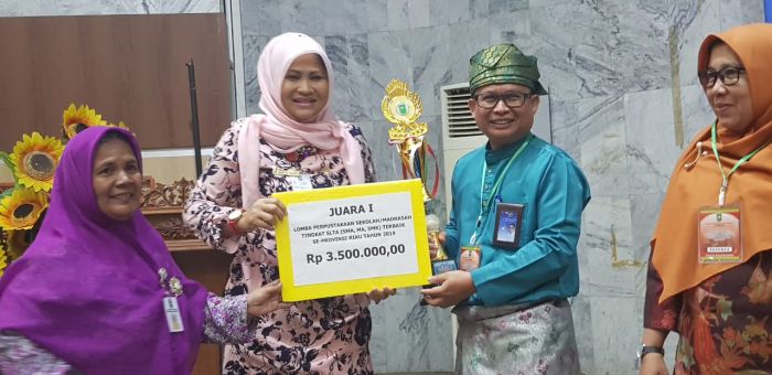 SMK Labor Pekanbaru Wakili Riau di Lomba Perpustakaan Tingkat Nasional